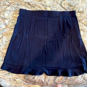 Elegant Navy Women's Skirt with elastic waist